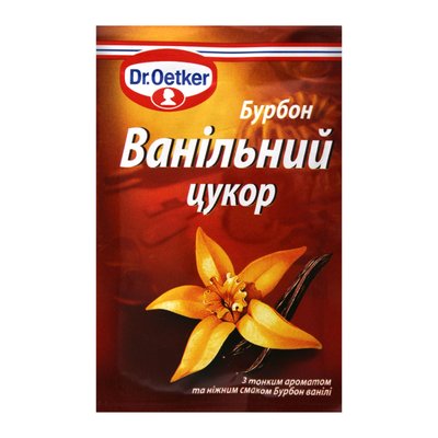 Ванильный сахар Dr.Oetker Бурбон ваниль 8 г (4000521018320) VZ000027863F фото