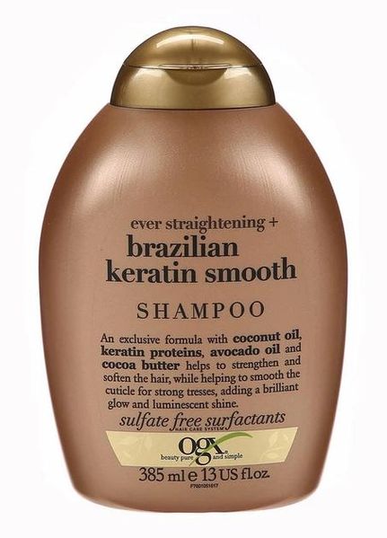 Шампунь Ogx Brazilian Keratin Smooth Pазглаживающий для укрепления волос, 385 мл (22796976017) VZВ00167212NF фото