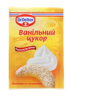 Ванільний цукор Dr.Oetker 8 г (5941132002140) VZ000027864F фото