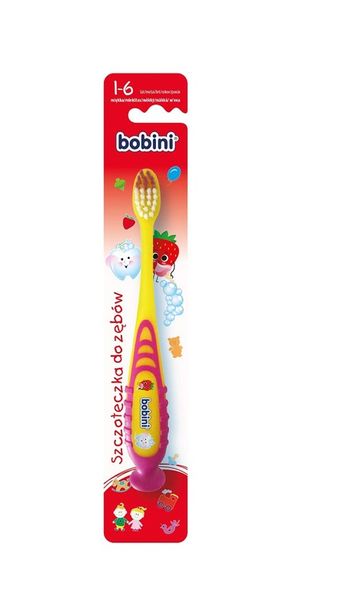 Зубная щетка для детей Bobini Kids (5900931029291) VZ000062316F фото