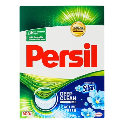 Пральний порошок Persil автомат Перлини свіжості від Силан 400 г (9000101409789) VZВ00067439NF фото