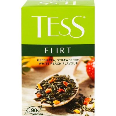 Чай TESS Flirt Зелений листовий 90 г (4823096801940) VZ000024193F фото
