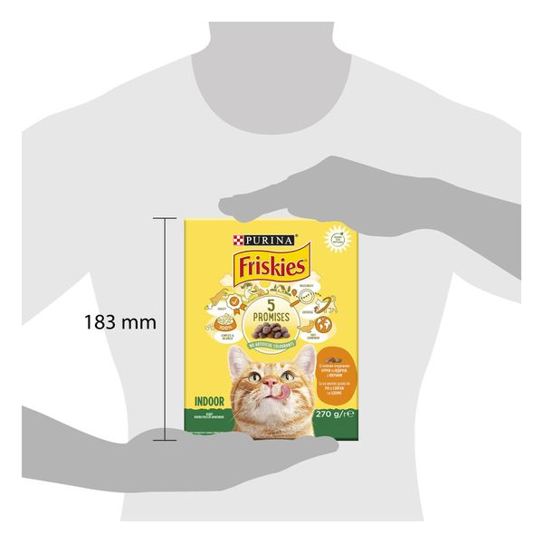 Сухой корм Purina Friskies Indoor для кошек 270 гр (7613035351820) VZ000071521F фото