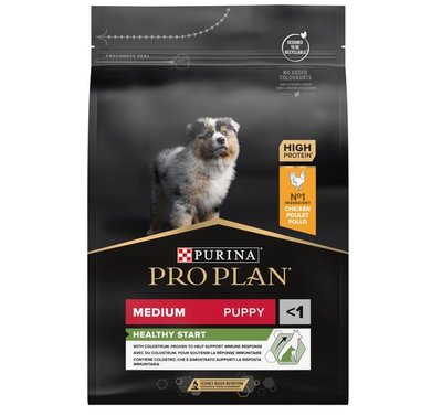 Сухий корм Purina Pro Plan Veterinary Diets Puppy Medium OptiStart для цуценят середніх порід з куркою 3 кг (7613035114869) VZ000029957F фото