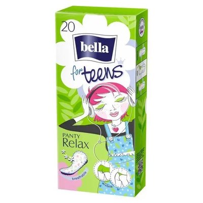 Щоденні гігієнічні прокладки Bella for Teens: Ultra Relax 20 шт (5900516311605) VZВ00191345NF фото