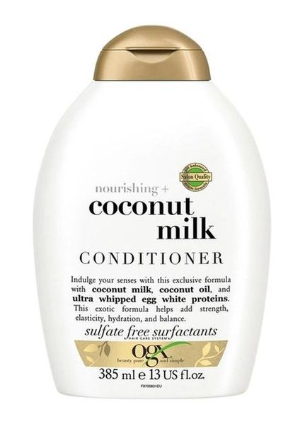 Кондиционер OGX Coconut Milk Питательный с кокосовым молоком 385 мл (22796970060) VZВ00166736NF фото