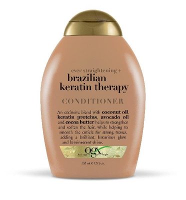 Кондиціонер Ogx Brazilian Keratin Smooth Pазглажівающій для зміцнення волосся 385 мл.(22796976024) VZВ00166562NF фото