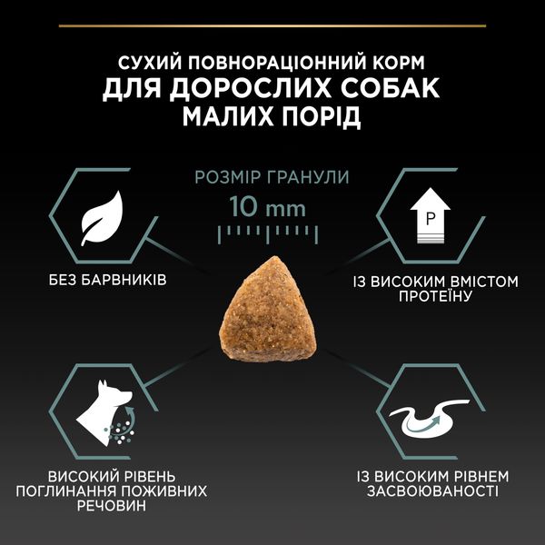 Сухой корм Purina Pro Plan Small & Mini Adult Sensitive Digestion с ягненком для собак мелких пород 7 кг (7613036611329) VZ000030253F фото