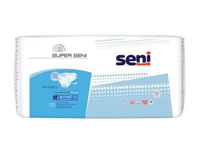 Подгузники для взрослых Seni Super Small 30 шт (5900516691394) VZВ00189513NF фото