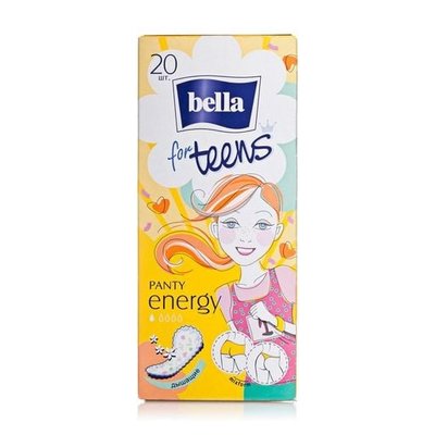 Щоденні гігієнічні прокладки Bella for Teens: Ultra Energy 20 шт (5900516311636) VZВ00191346NF фото