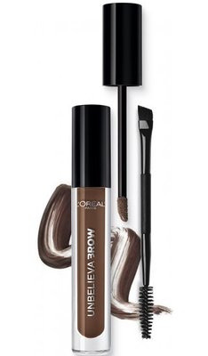 Гель для бровей L'Oreal Paris Unbelieva Brow 108 Темно-коричневый 3.4 мл (3600523674626) VZВ00058408NF фото