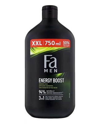 Гель для душу Fa Men Sport Energy Boost 750 мл (9000101609394) VZВ00138389NF фото