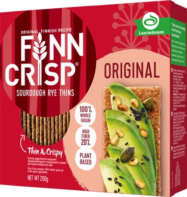Хлібці Finn Crisp Житні Оригінальні 200гр (6410500090014) VZ000061952F фото