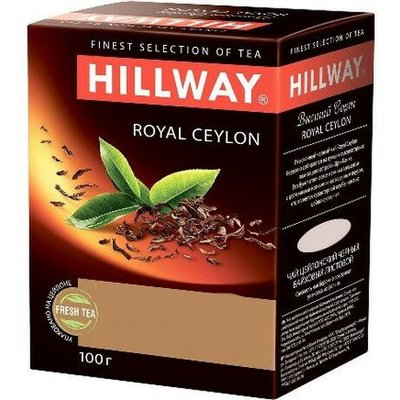 Чай Hillway Royal Ceylon Черный слоеный 100 г (8886300990034) VZ000020104F фото