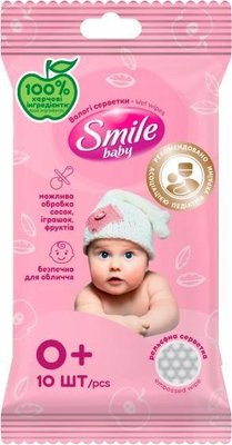 Упаковка влажных салфеток Smile Baby для младенцев (42106768) VZВ00146435NF фото