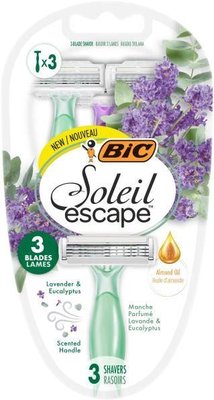 Набір бритв без змінних катриджів BIC Soleil Escape Lavanda 3 шт (3086123710856) VZВ00315503NF фото