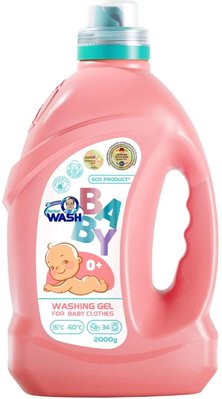 Гель для прання дитячого одягу Doctor Wash Baby 2 кг (4260637720344) VZВ00299538NF фото