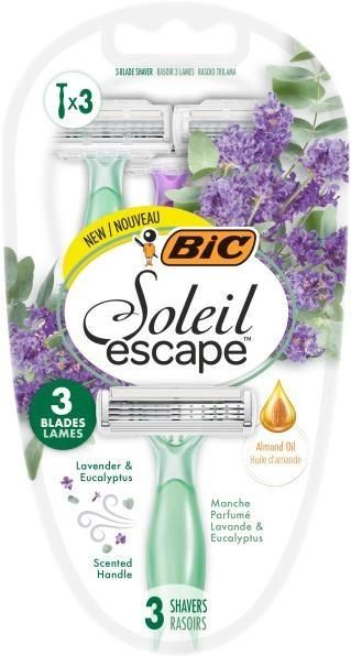 Набір бритв без змінних катриджів BIC Soleil Escape Lavanda 3 шт (3086123710856) VZВ00315503NF фото