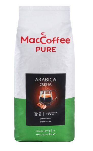 Кофе MacCoffee Pure Arabica Crema натурально жареный молотый 250 г (8887290146159) VZ000071742F фото