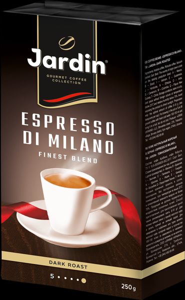 Кофе молотый Jardin Espresso Di Milano 250 г (4823096803494) VZ000020985F фото