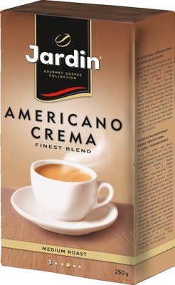 Кофе молотый Jardin Americano Crema 250 г.(4823096803517) VZ000020986F фото