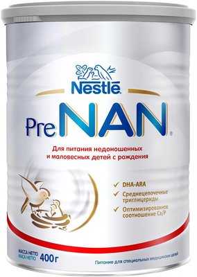 Суміш Nestle Pre NAN з народження 400 г (7613033060274) VZВ00028137NF фото