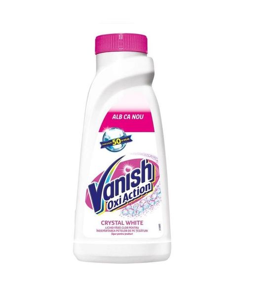 Пятновыводитель Vanish Oxi Action Хрустальное белье 450 мл (5949031308998) VZВ00314732NF фото