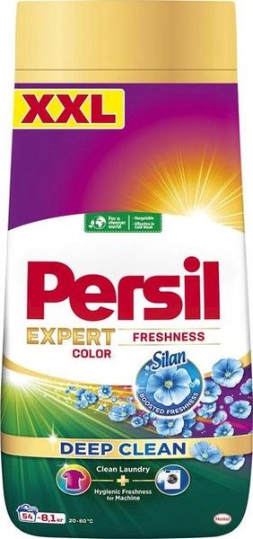 Стиральный порошок Persil Expert Deep Clean Автомат Color Свежесть от Silan 54 цикла стирки 8.1 кг (9000101806427) VZВ00314018NF фото