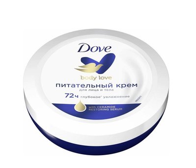 Крем Dove Живильний 150 мл (8717163476789) VZВ00298077NF фото