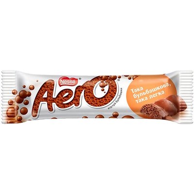 Батончик Aero у молочному шоколаді 30 г (4823000920019) VZ000020991F фото