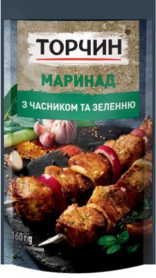 Маринад Торчин с чесноком и травами для приготовления свинины 160 г (7613036655828) VZ000077018F фото