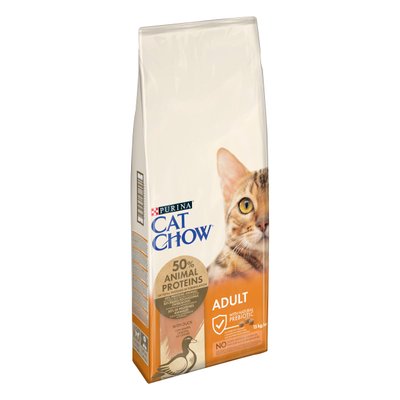 Сухой корм Cat Chow Adult для кошек с уткой 15 кг (7613035394889) VZ000062673F фото