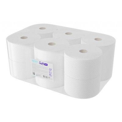 Туалетний папір SoffiPRO Optimal D160 мм 2 шари 12 рулонів (4820003834589) VZВ00292909NF фото