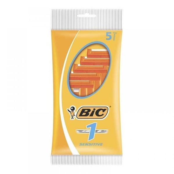 Набір бритв Bic 1 Sensitive 5 шт. (3086125705010) VZВ00149068NF фото