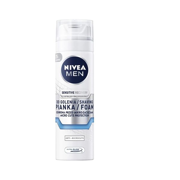 Пена для бритья Nivea Men для чувствительной кожи с экстрактом ромашки 200 мл (4005900313119) VZВ00279876NF фото