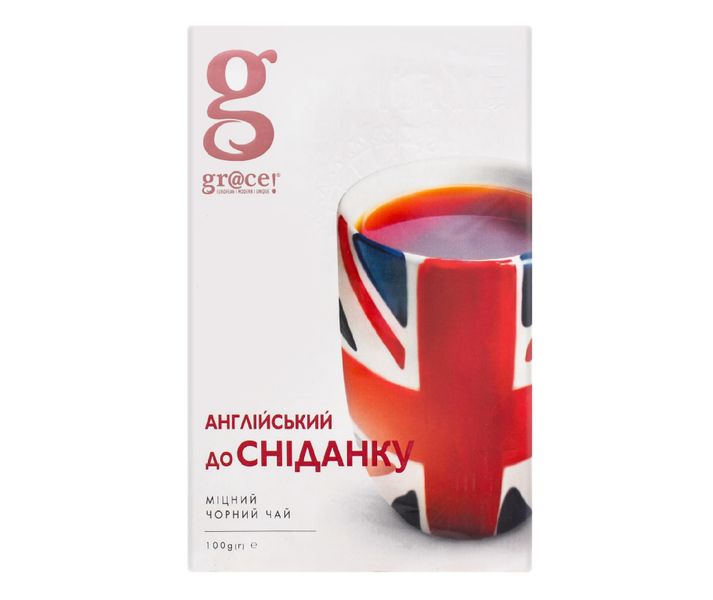 Чай Grace English Breakfast Черный листовой 100 г (5060207692618) VZ000073791F фото