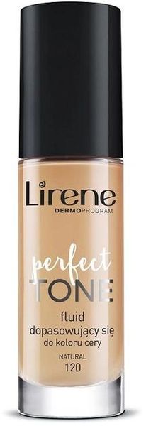 Тональная основа флюид Lirene Perfect Tone подстраивается под цвет кожи 120 Natural 30 мл (5900717621114) VZВ00303446NF фото