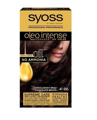 Фарба для волосся Syoss Oleo Intense стійка з оліями 4-86 Шоколадний 115 мл (9000100927055) VZВ00038665NF фото