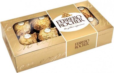 Цукерки Ferrero Rocher Астуччіо 100 г. (8000500192801) VZ000028323F фото