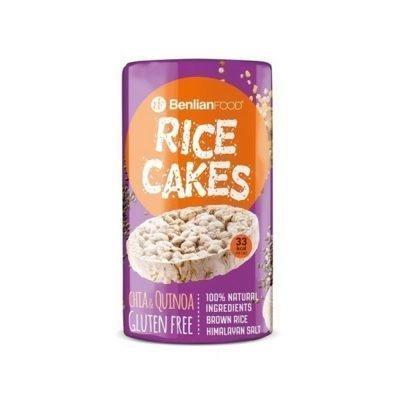 Хлібці Rice Cakes Чіа Кіноа 100 г (8606018700387) VZ000029322F фото