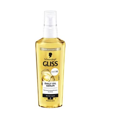 Олія-розкіш Gliss Daily Oil Serum для всіх типів волосся 75 мл (4015000978569) VZВ00013448NF фото