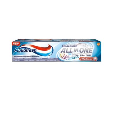 Зубная паста Aquafresh All-in-One Отбеливающая 100 мл (5054563157164) VZВ00282654NF фото