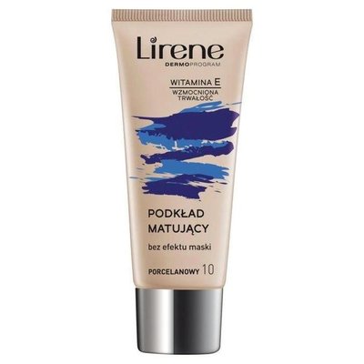 Lirene NATURE MATTE Тональний крем МАТУЮЧИЙ - Фарфор, 10(5900717060104) VZ000076005F фото