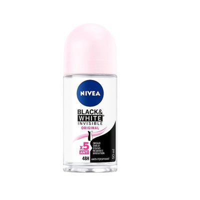 Дезодорант-антиперспирант Nivea Clear Черное и Белое Невидимый 50 мл (42299882) VZВ00279759NF фото