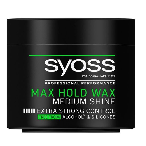 Воск для укладки волос Syoss Max Hold для гладких, блестящих волос Фиксация 5 150 мл (9000101681543) VZВ00292124NF фото