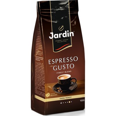 Кофе зерновой Jardin Espresso Gusto 1 кг (4823096803456) VZ000026343F фото