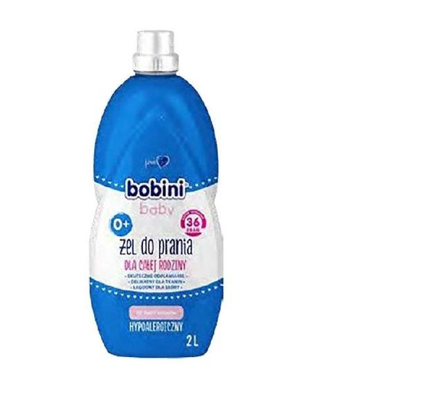 Жидкость для стирки Bobini для детской одежды 2 л (5900465248663) VZ000076512F фото