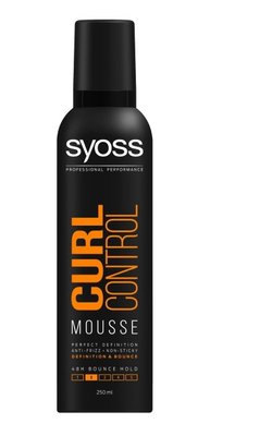 Піна-мус для укладання волосся SYOSS Curl Control з довготривалим контролем кучерів Фіксація 2 250 мл (9000101681536) VZВ00292125NF фото