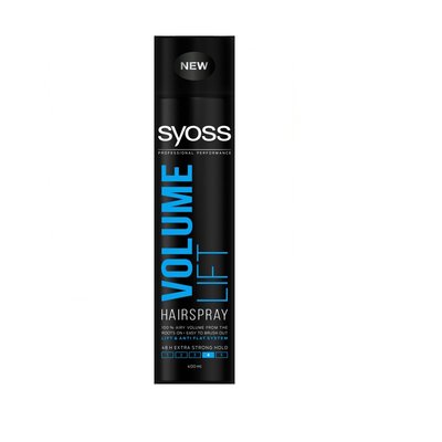 Лак для волосся SYOSS Volume Lift фіксація 4 400 мл (8410436135962) VZ13013    NF фото