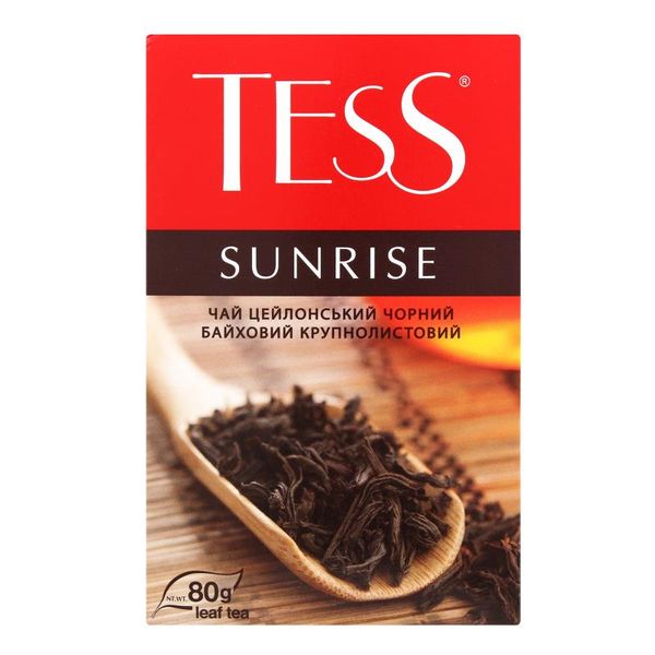 Чай TESS Sunrise Черный листовой 80 г (4823096805726) VZ000029348F фото